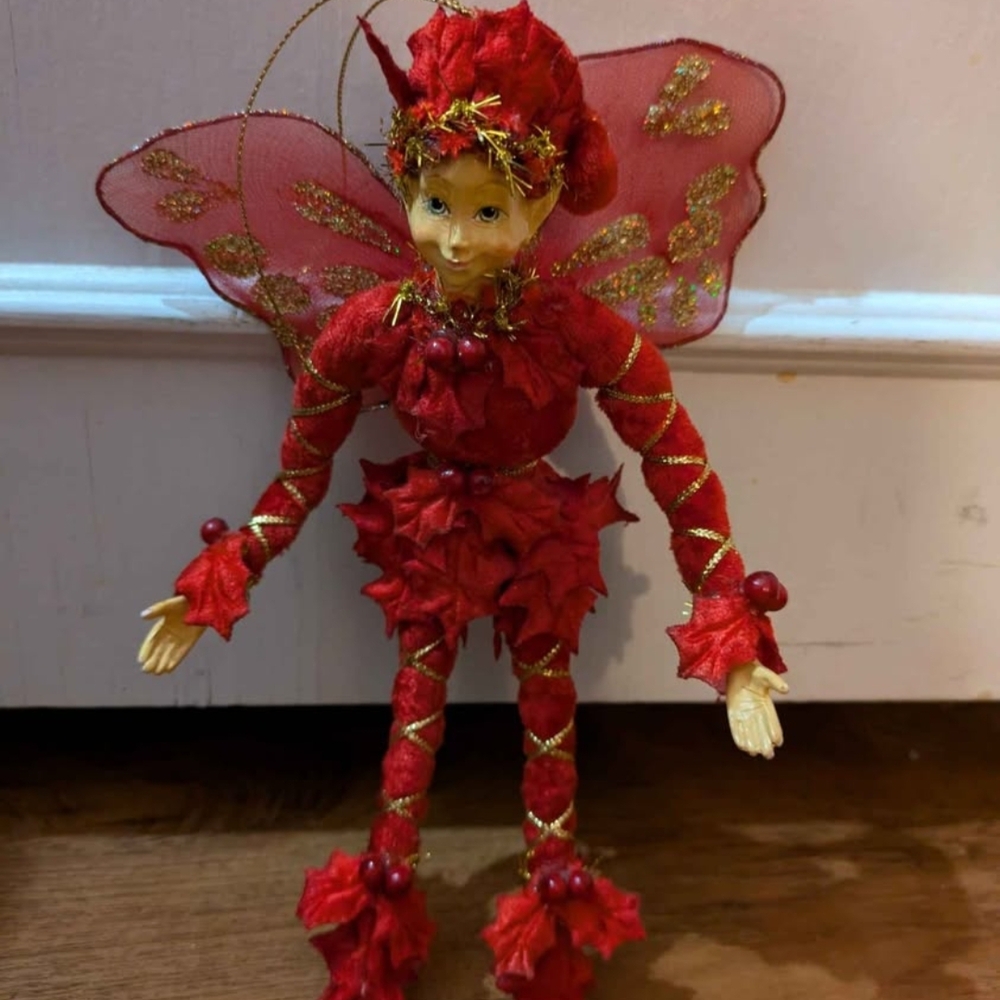 Mark Roberts Fairy Elf Ornament (retired).